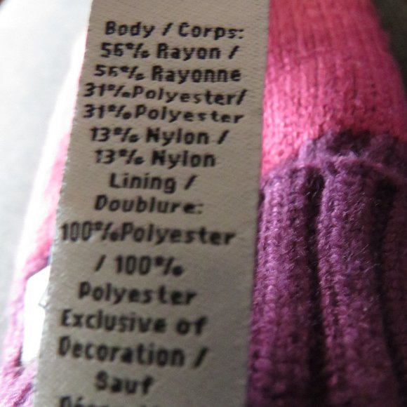 Vera Bradley Cranberry Red Knit Tech Gloves - Picture 7 of 7